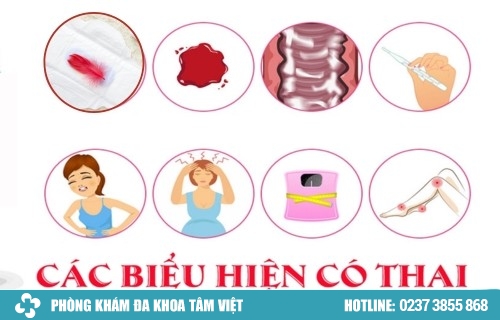 Dấu hiệu mang thai dễ dàng nhận biết