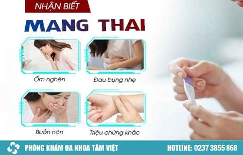 Một số triệu chứng mang thai cần lưu ý